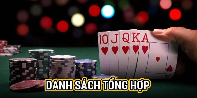 Danh sách tổng hợp